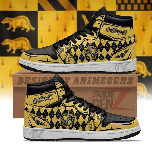 Harry Potter Hufflepuff JD Sneakers Custom Anime Shoes