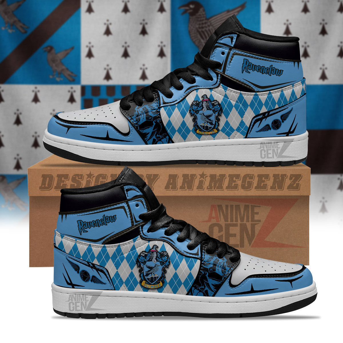 Harry Potter Ravenclaw JD Sneakers Custom Anime Shoes