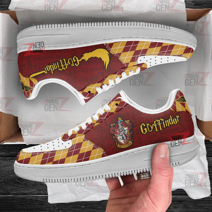 Harry Potter Gryffindor Air Force Sneakers Custom Anime Shoes
