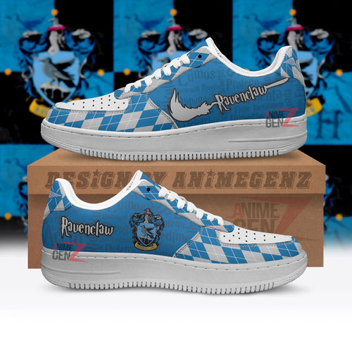 Harry Potter Ravenclaw Air Force Sneakers Custom Anime Shoes