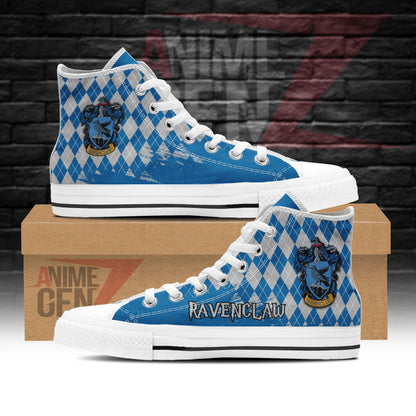 Harry Potter Ravenclaw High Top Shoes Custom Anime Shoes