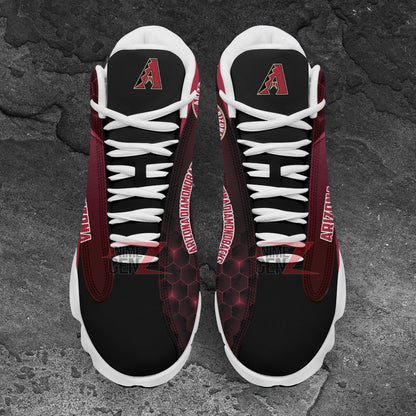 Arizona Diamondbacks Air Jordan 13 Sneakers MLB Custom Sports Shoes Ph221026-02