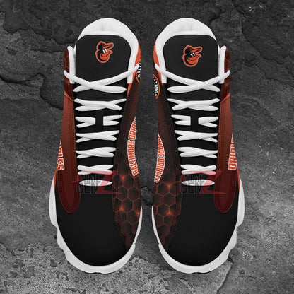 Baltimore Orioles Air Jordan 13 Sneakers MLB Custom Sports Shoes