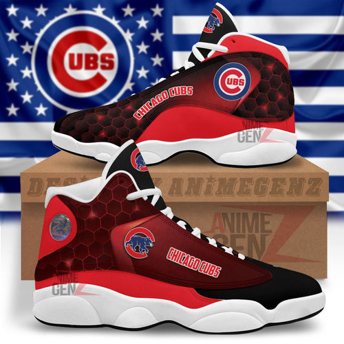 Chicago Cubs Air Jordan 13 Sneakers MLB Custom Sports Shoes