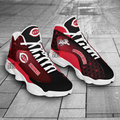 Cincinnati Reds Air Jordan 13 Sneakers MLB Custom Sports Shoes