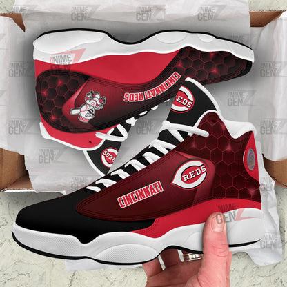 Cincinnati Reds Air Jordan 13 Sneakers MLB Custom Sports Shoes
