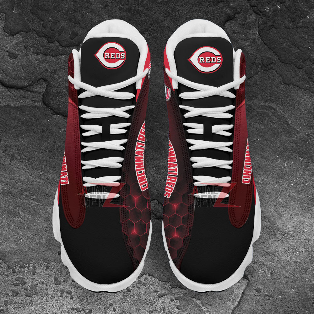Cincinnati Reds Air Jordan 13 Sneakers MLB Custom Sports Shoes
