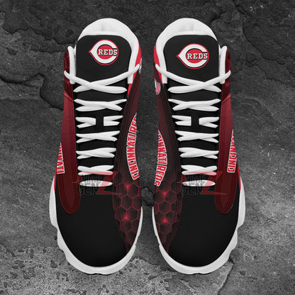 Cincinnati Reds Air Jordan 13 Sneakers MLB Custom Sports Shoes