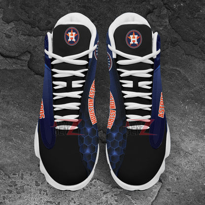 Houston Astros Air Jordan 13 Sneakers MLB Custom Sports Shoes