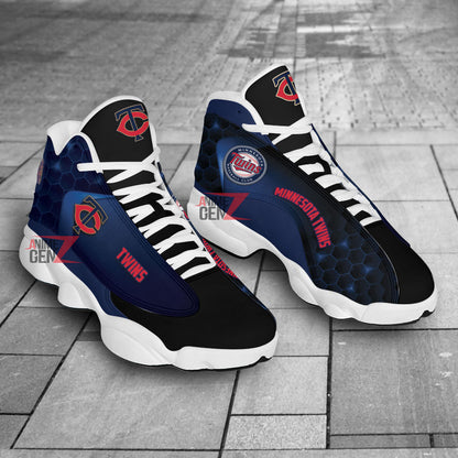 Minnesota Twins Air Jordan 13 Sneakers MLB Custom Sports Shoes