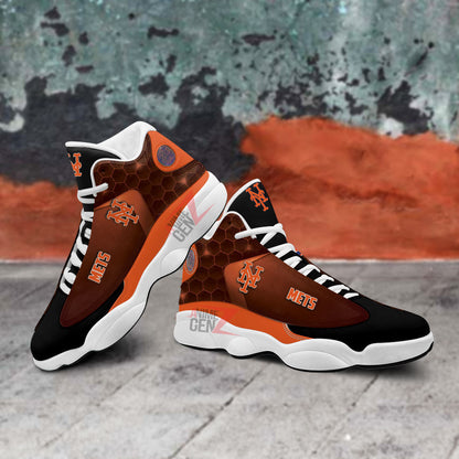 New York Mets Air Jordan 13 Sneakers MLB Custom Sports Shoes
