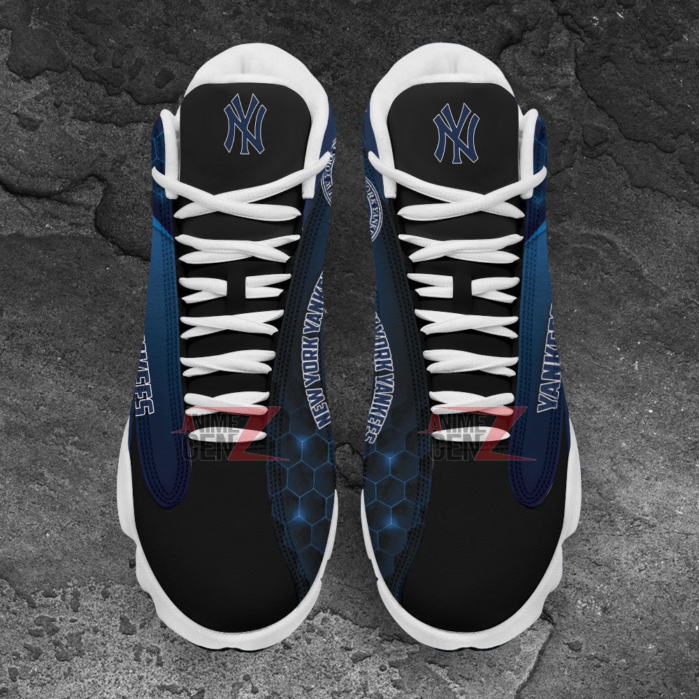 New York Yankees Air Jordan 13 Sneakers MLB Custom Sports Shoes
