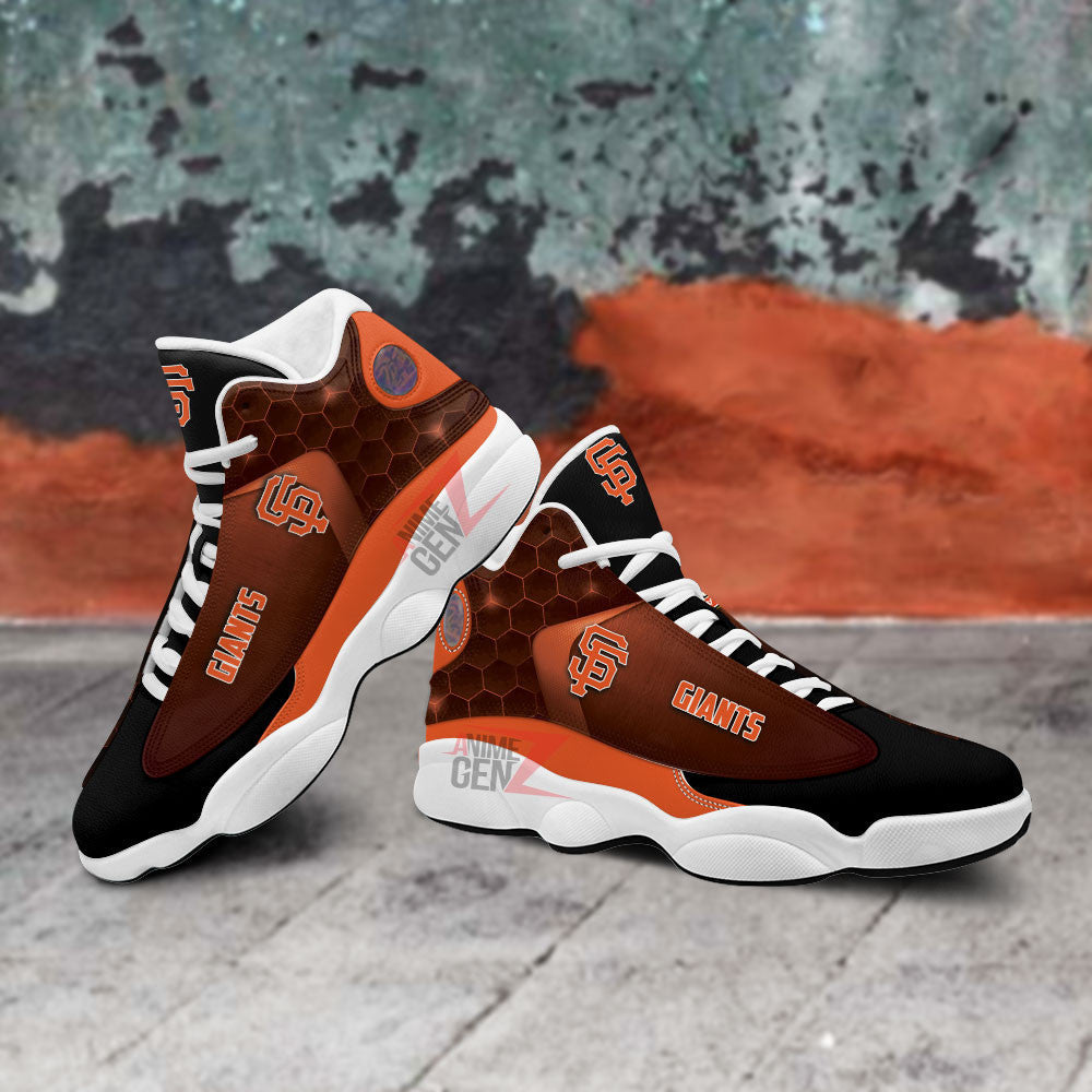 San Francisco Giants Air Jordan 13 Sneakers MLB Custom Sports Shoes