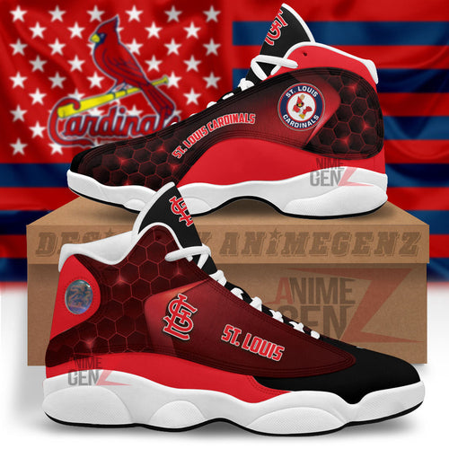 St. Louis Cardinals Air Jordan 13 Sneakers MLB Custom Sports Shoes