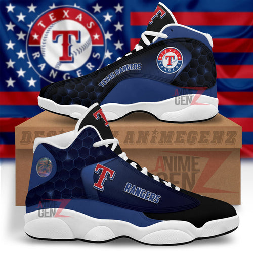 Texas Rangers Air Jordan 13 Sneakers MLB Custom Sports Shoes