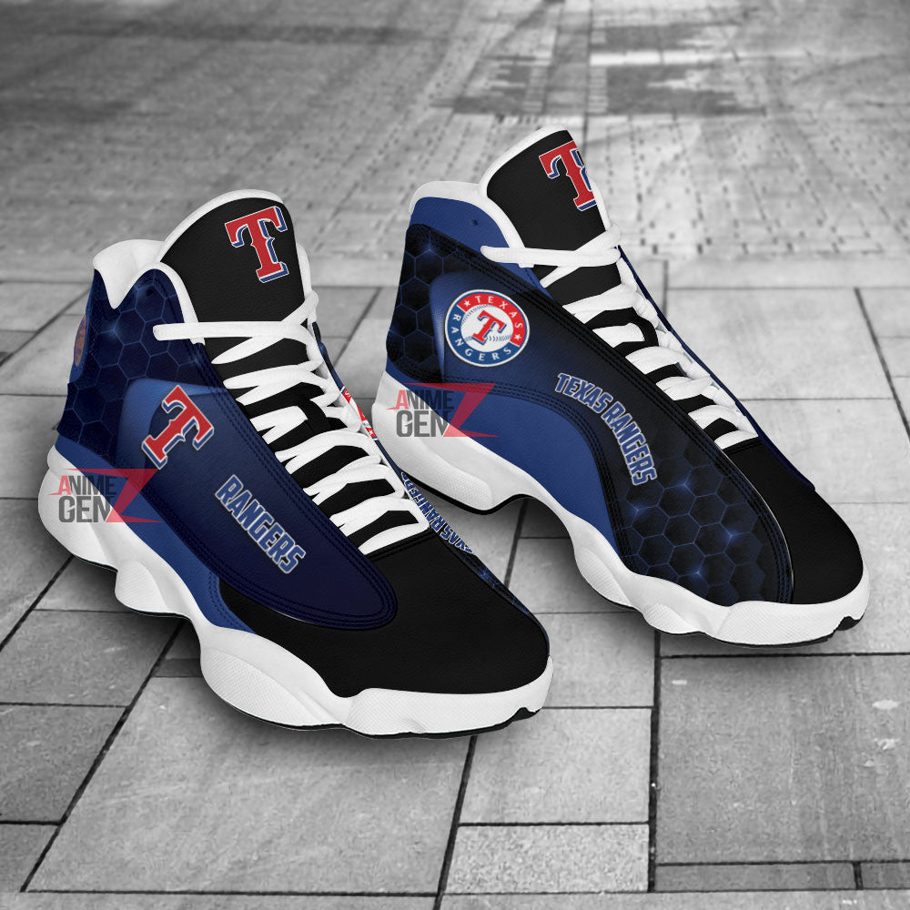 Texas Rangers Air Jordan 13 Sneakers MLB Custom Sports Shoes
