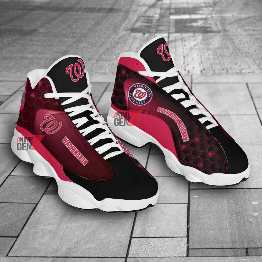 Washington Nationals Air Jordan 13 Sneakers MLB Custom Sports Shoes