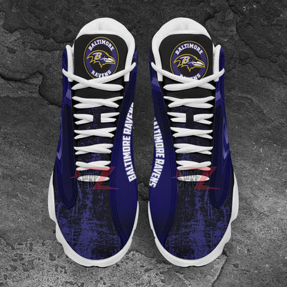 Baltimore Ravens Air Jordan Sneakers 13 NFL Custom Sport Shoes