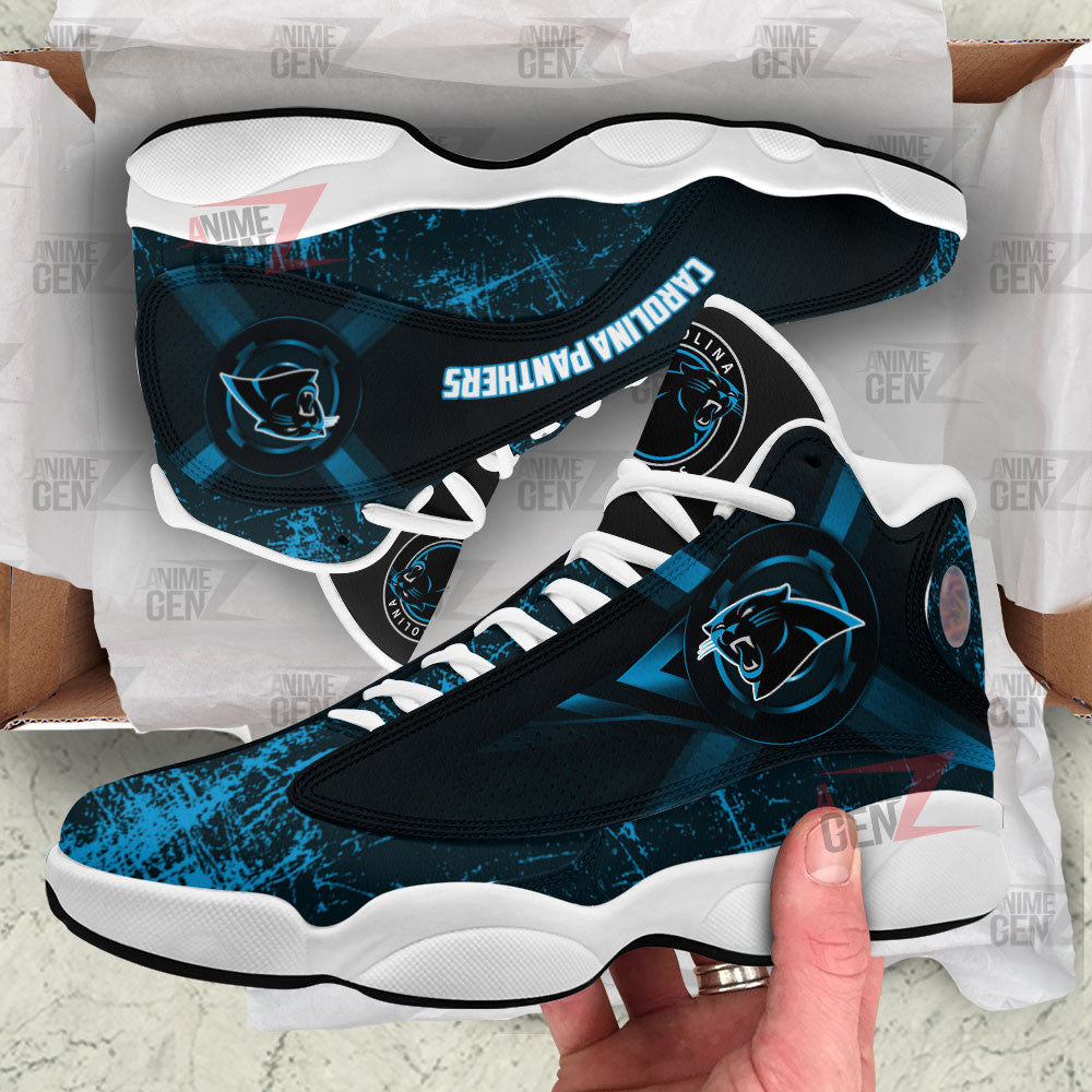 Carolina Panthers Air Jordan Sneakers 13 NFL Custom Sport Shoes