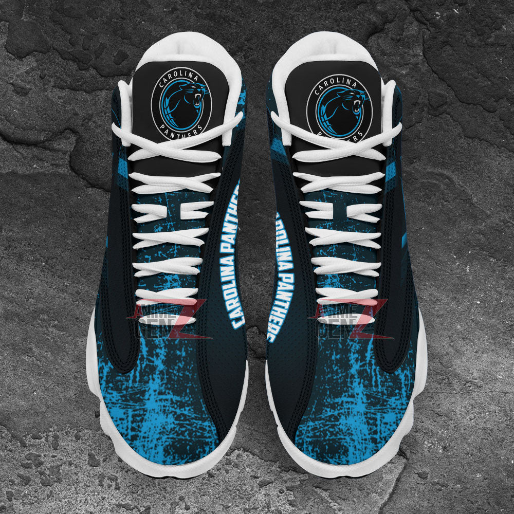 Carolina Panthers Air Jordan Sneakers 13 NFL Custom Sport Shoes
