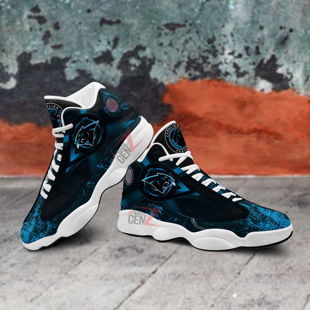 Carolina Panthers Air Jordan Sneakers 13 NFL Custom Sport Shoes