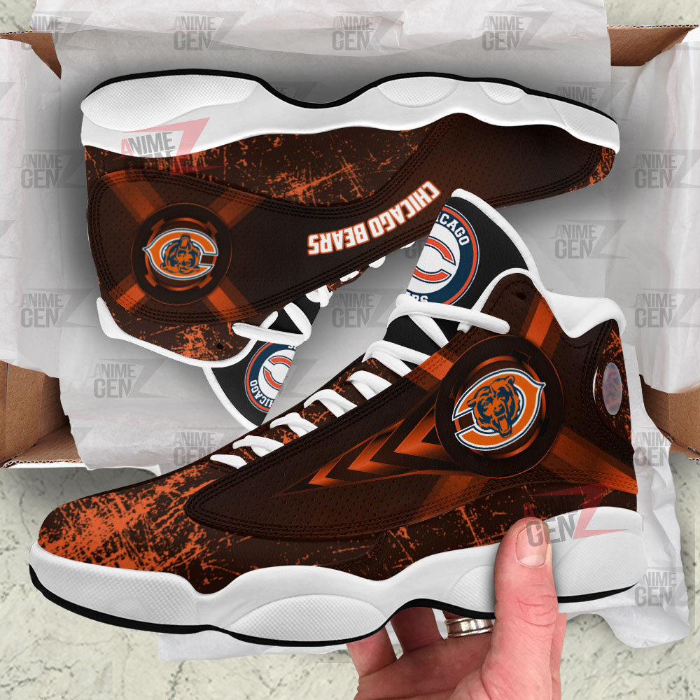 Chicago Bears Air Jordan Sneakers 13 NFL Custom Sport Shoes
