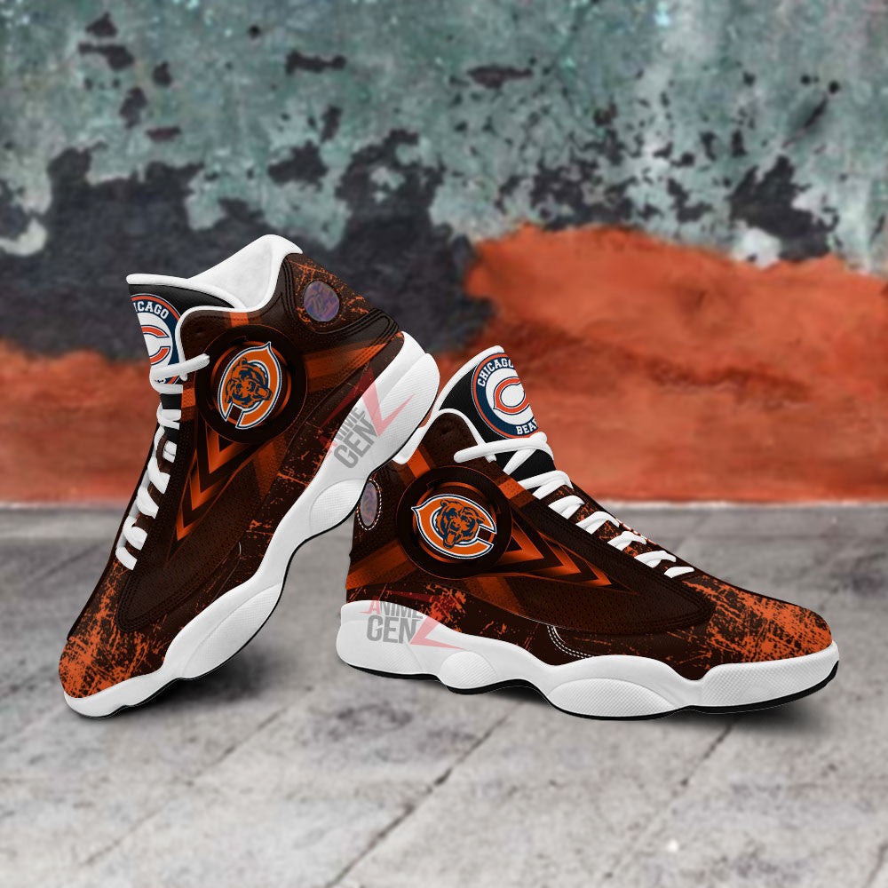 Chicago Bears Air Jordan Sneakers 13 NFL Custom Sport Shoes