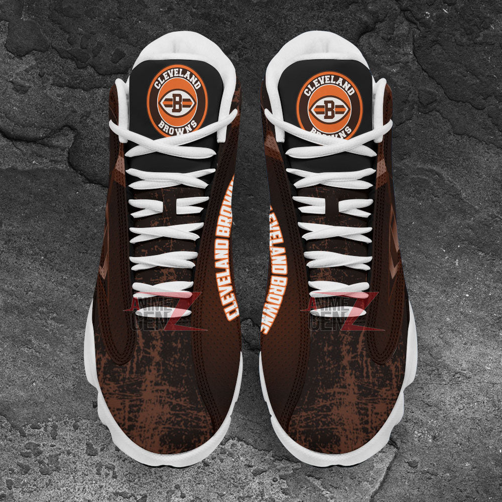 Cleveland Browns Air Jordan Sneakers 13 NFL Custom Sport Shoes