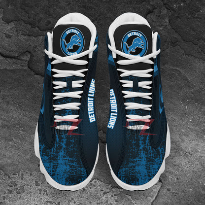 Detroit Lions Air Jordan Sneakers 13 NFL Custom Sport Shoes