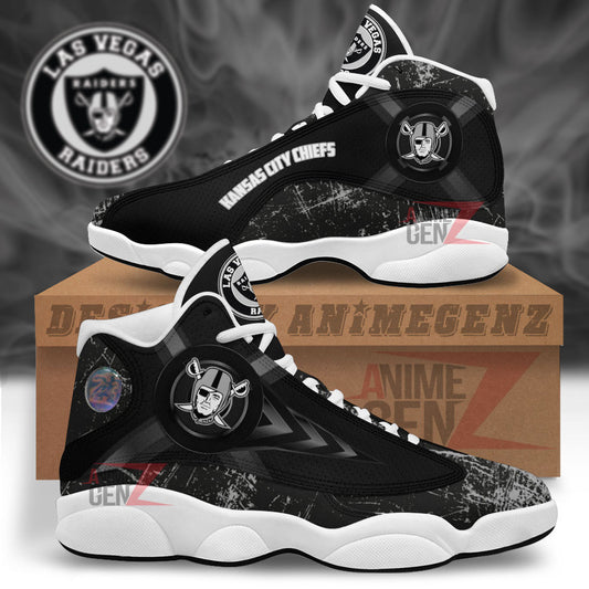 Las Vegas Raiders Air Jordan Sneakers 13 NFL Custom Sport Shoes