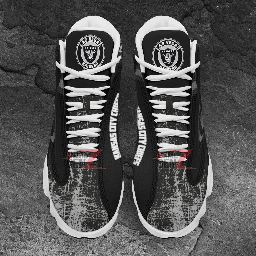 Las Vegas Raiders Air Jordan Sneakers 13 NFL Custom Sport Shoes