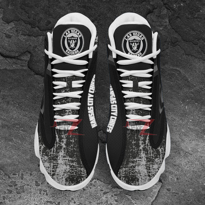 Las Vegas Raiders Air Jordan Sneakers 13 NFL Custom Sport Shoes