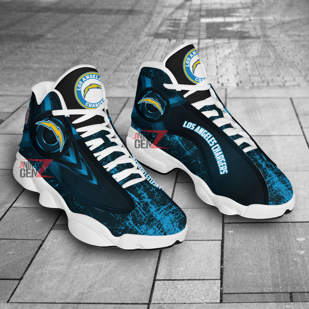 Los Angeles Chargers Air Jordan Sneakers 13 NFL Custom Sport Shoes