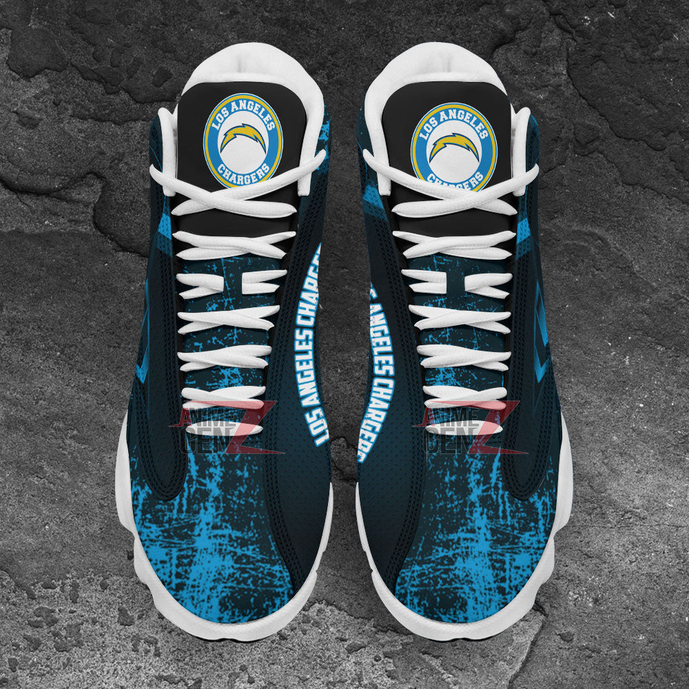 Los Angeles Chargers Air Jordan Sneakers 13 NFL Custom Sport Shoes