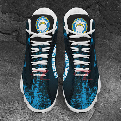 Los Angeles Chargers Air Jordan Sneakers 13 NFL Custom Sport Shoes