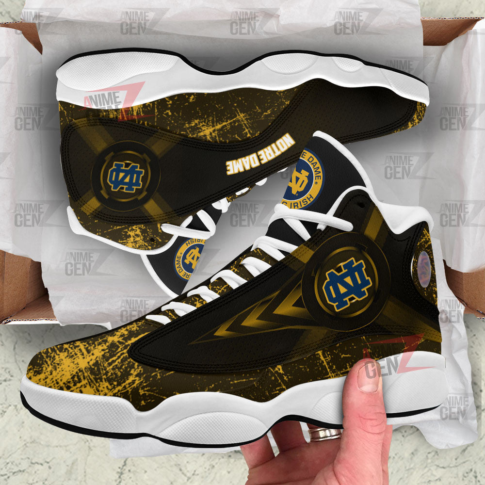 Notre Dame Fighting Irish Air Jordan Sneakers 13 NFL Custom Sport Shoes