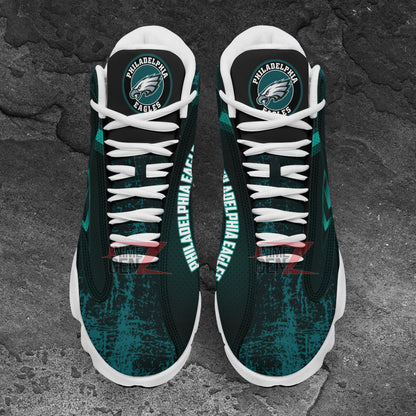 Philadelphia Eagles Air Jordan Sneakers 13 NFL Custom Sport Shoes