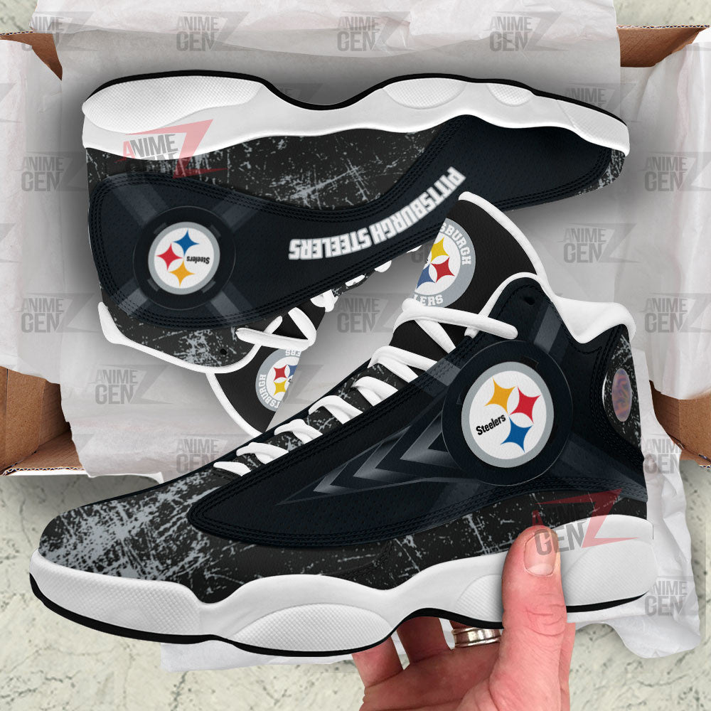 Pittsburgh Steelers Air Jordan Sneakers 13 NFL Custom Sport Shoes