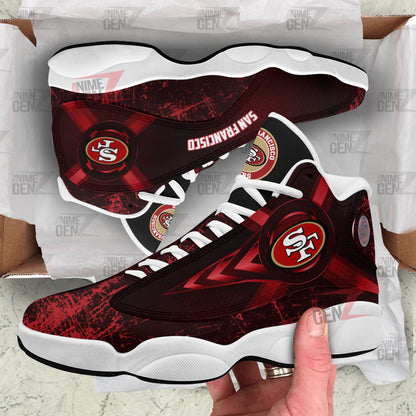 San Francisco Air Jordan Sneakers 13 NFL Custom Sport Shoes