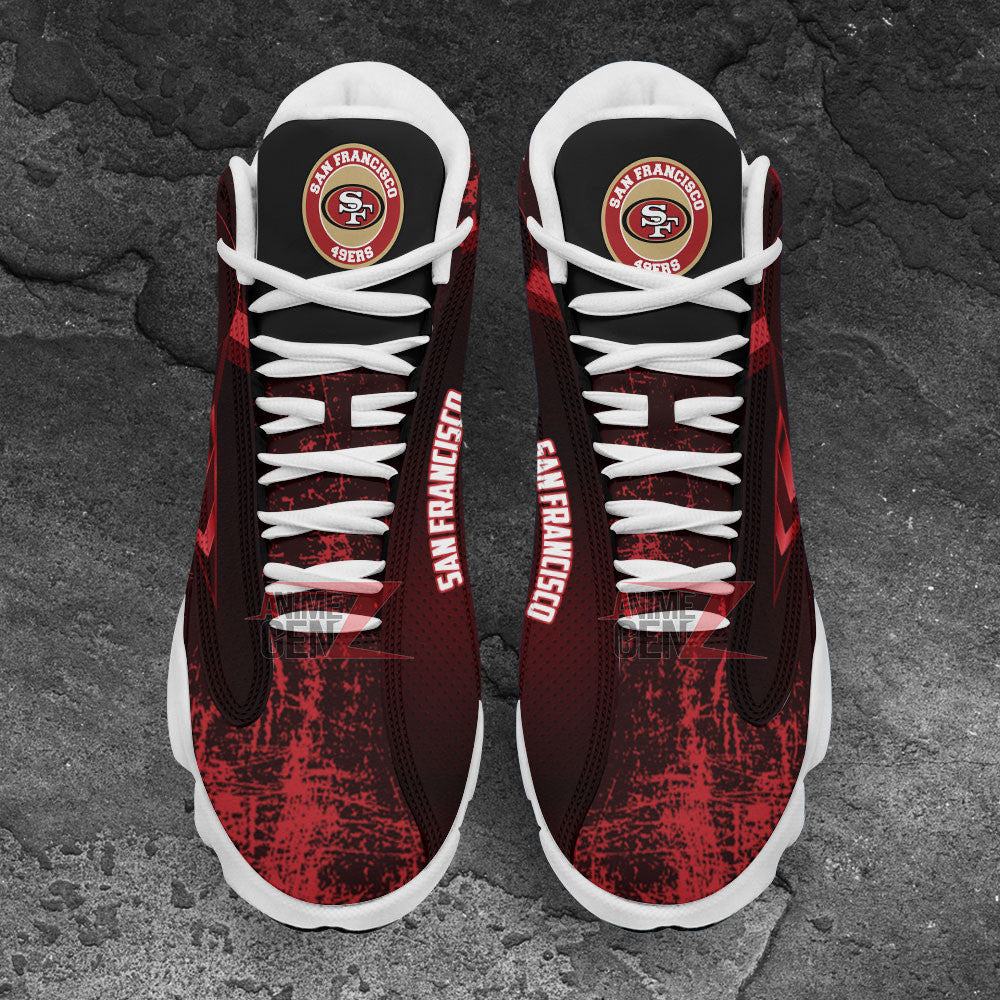 San Francisco Air Jordan Sneakers 13 NFL Custom Sport Shoes