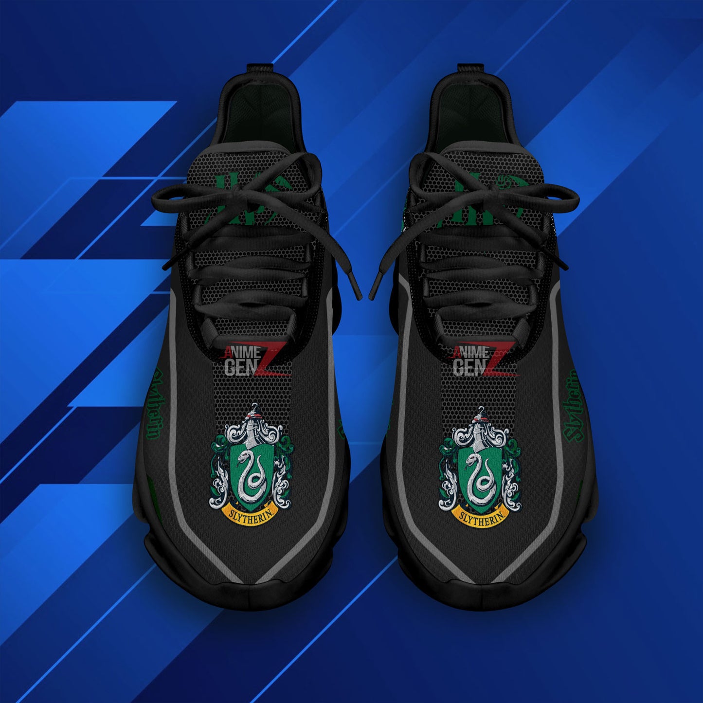 Harry Potter Slytherin Clunky Sneakers Custom Movie Shoes