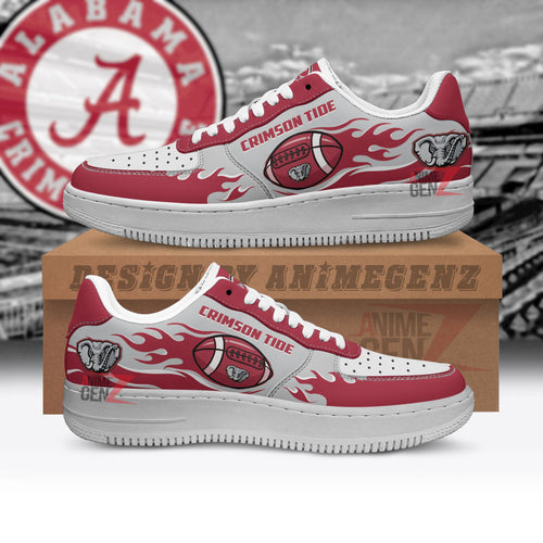 Alabama Crimson Tide Air Sneakers NFL Custom Sports Shoes