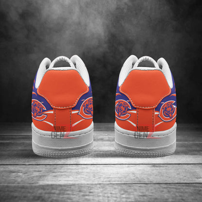 Chicago Bears Air Sneakers NFL Custom Sports Shoes