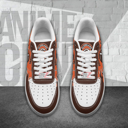 Cleveland Browns Air Sneakers NFL Custom Sports Shoes