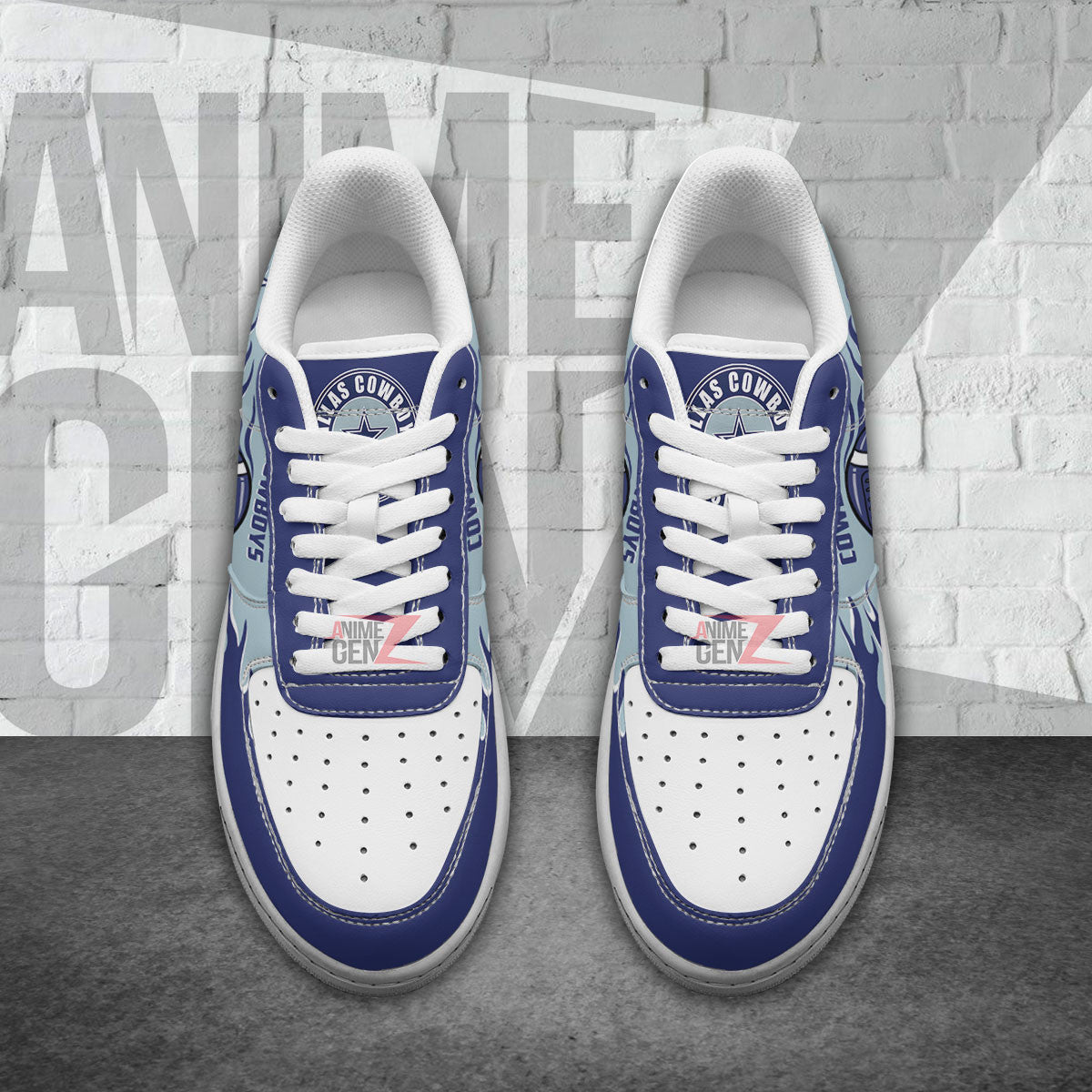 Dallas Cowboys Air Sneakers NFL Custom Sports Shoes