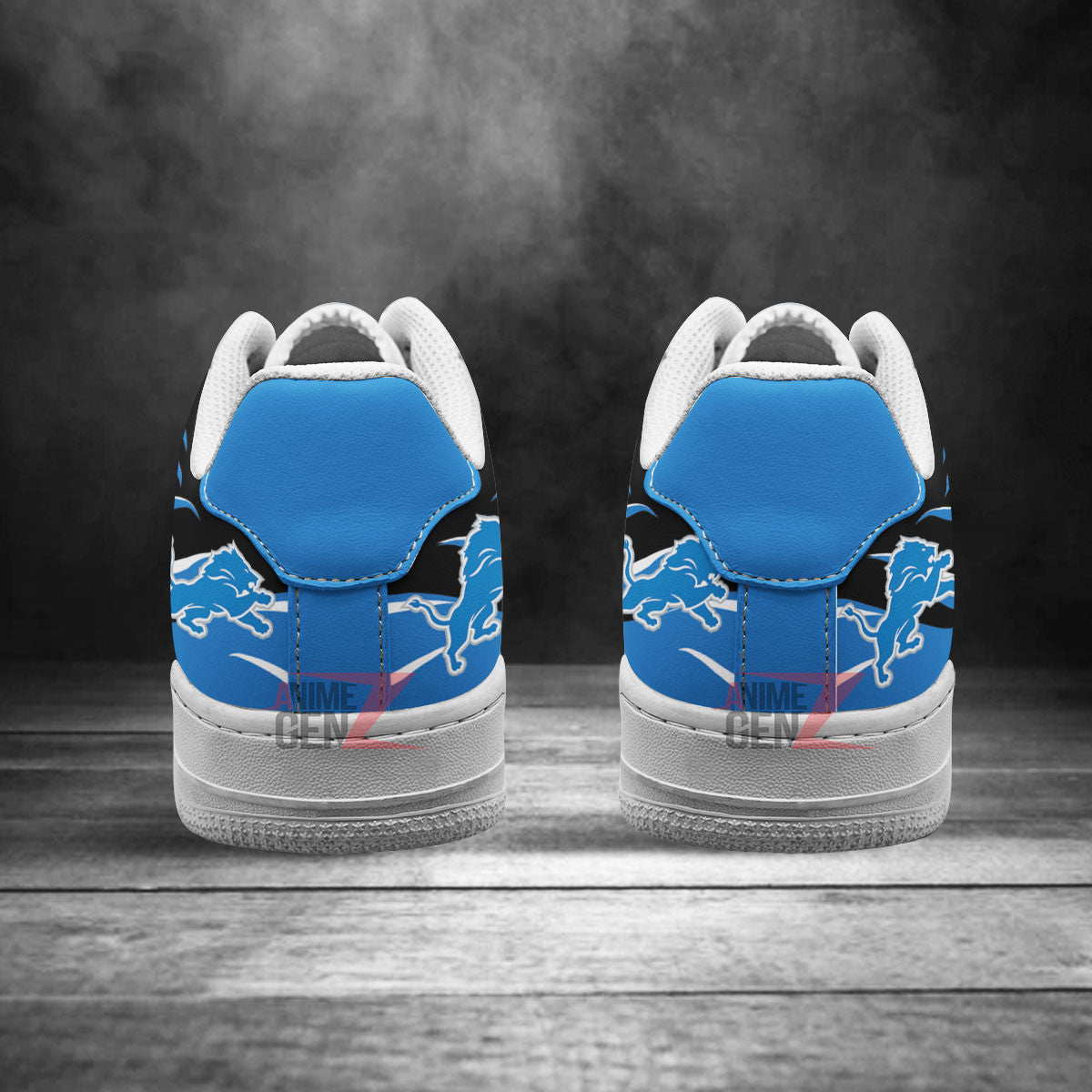 Detroit Lions Air Sneakers NFL Custom Sports Shoes