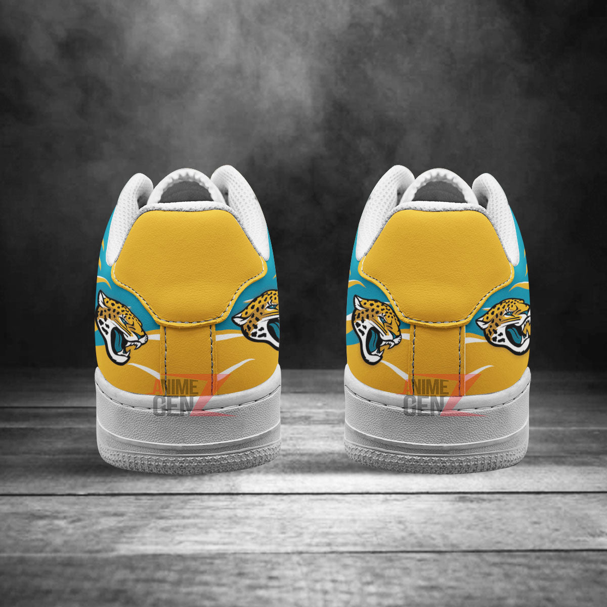 Jacksonville Jaguars Air Sneakers NFL Custom Sports Shoes