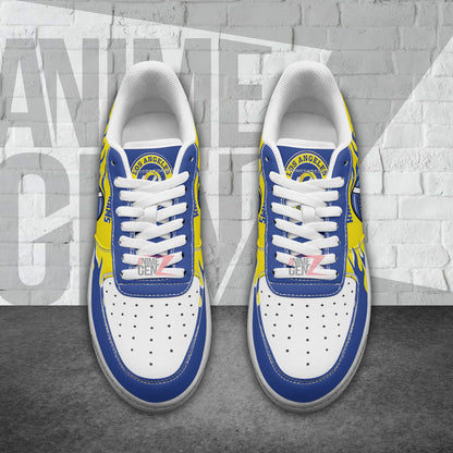 Los Angeles Rams Air Sneakers NFL Custom Sports Shoes
