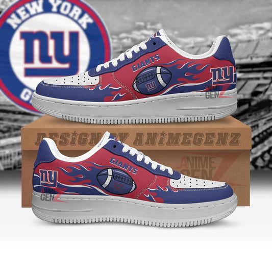 New York Giants Air Sneakers NFL Custom Sports Shoes