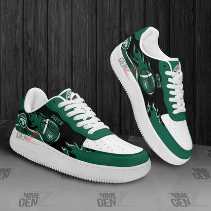 New York Jets Air Sneakers NFL Custom Sports Shoes